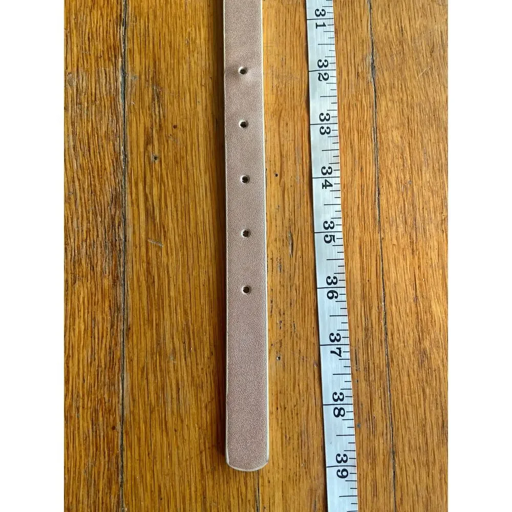 GAP Skinny Metallic Rose Gold Belt sz XL